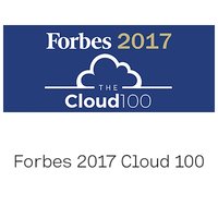 Forbes 2017 Cloud 100 logo