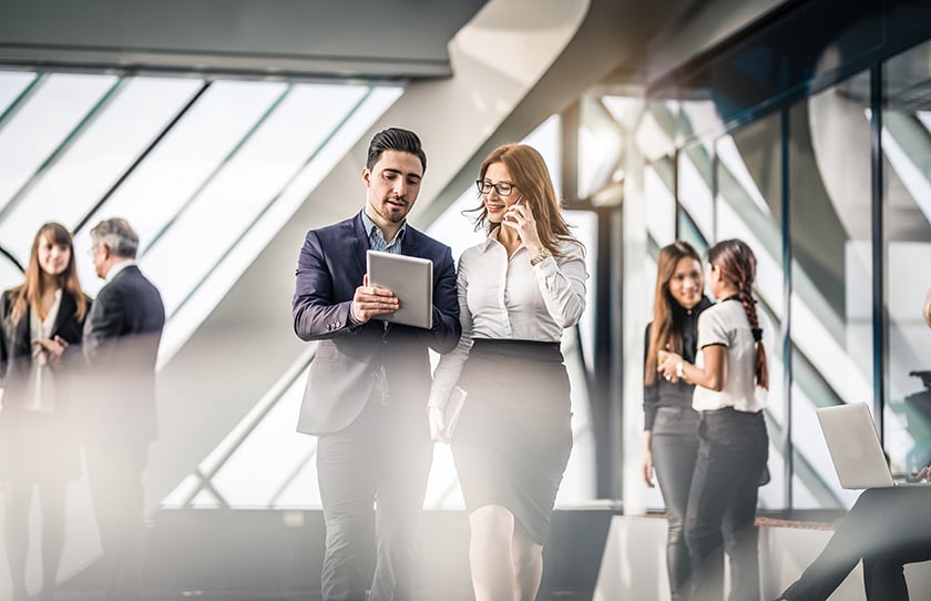 901538778 Business People Discussing in The Office