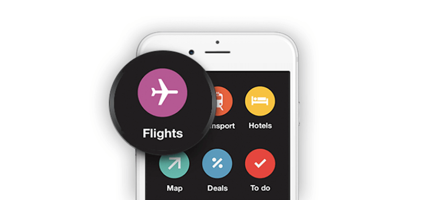 Phone screen shot of Roadmap app