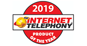 TMC Internet Telephony 2019 Product of the Year TMC Internet Telephony award logo