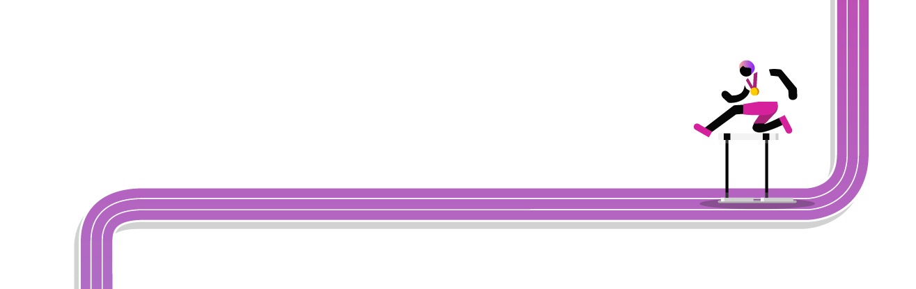 Win CX Gold Track and field background
